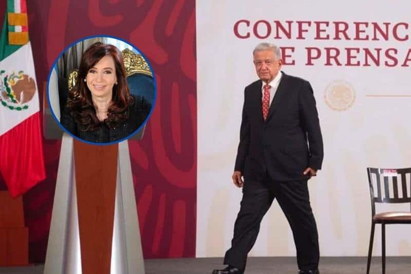 AMLO se solidariza con la vicepresidenta de Argentina, tras condena