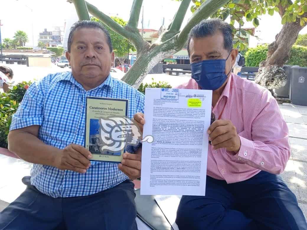 Piden que España no se lleven el oro y piedras preciosas hundidas en playas de Veracruz
