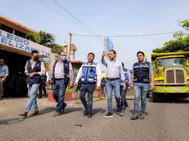 Se atendieron 10 mil acciones de mantenimiento urbano en Boca del Río: Unánue