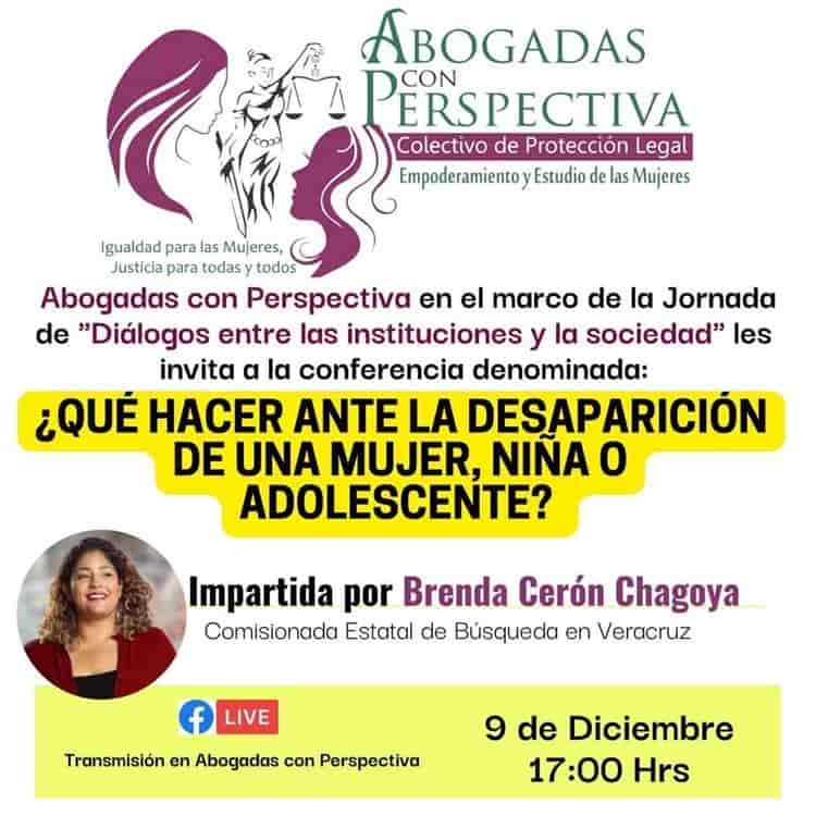 ¿Qué hacer ante la desaparición de una mujer, niña o adolescente?