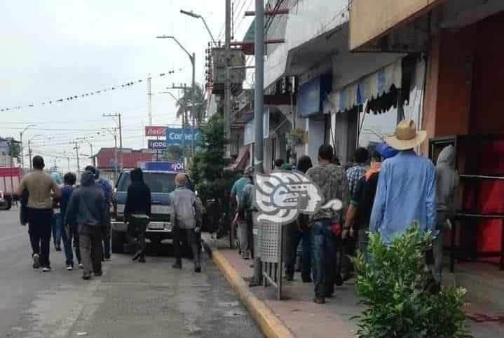 Ahora en Omealca; encapuchados toman palacio municipal