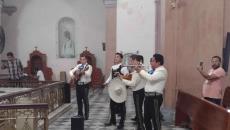 Mariachis dan serenata a la Virgen de la Concepción en Catedral de Veracruz (+Video)