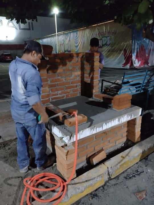 Realizan taxistas de Cardel capilla a la Virgen de Guadalupe