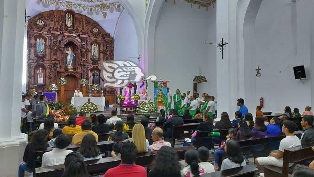 Desde Misantla, antorchistas y ciclistas parten por el fuego guadalupano