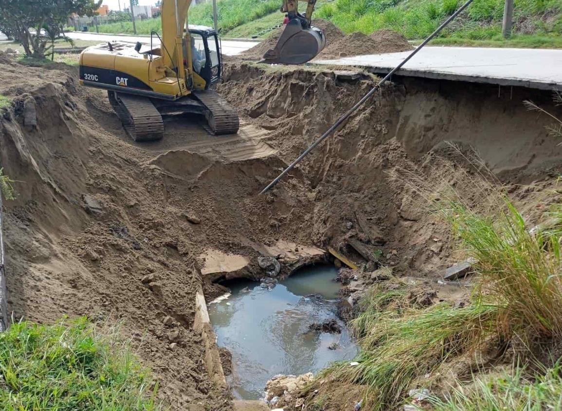 Hasta el 2023 será reabierta la avenida Jirafas en el poniente de Coatza