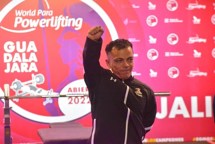 Destacan veracruzanos en Abierto de Parapowerlifting