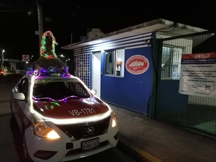 Taxista de Boca del Río celebrarán a la Virgen de Guadalupe con peregrinación y misa