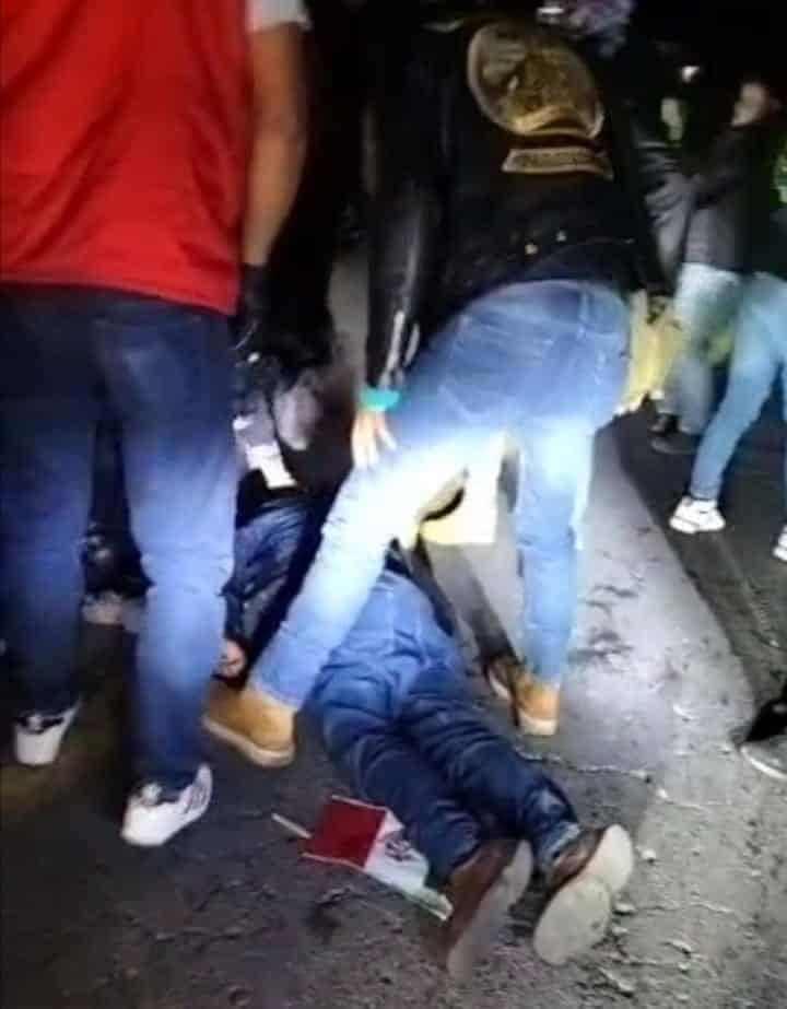 Derrapa pareja de peregrinos sobre carretera federal Orizaba-Tehuacán