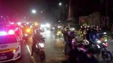 Derrapa pareja de peregrinos sobre carretera federal Orizaba-Tehuacán