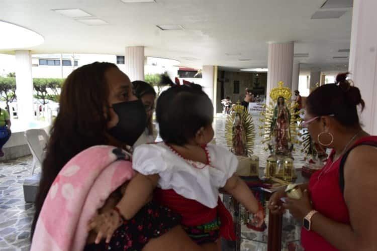 Poca afluencia en el Santuario de Guadalupe este 12 de diciembre(+Video)