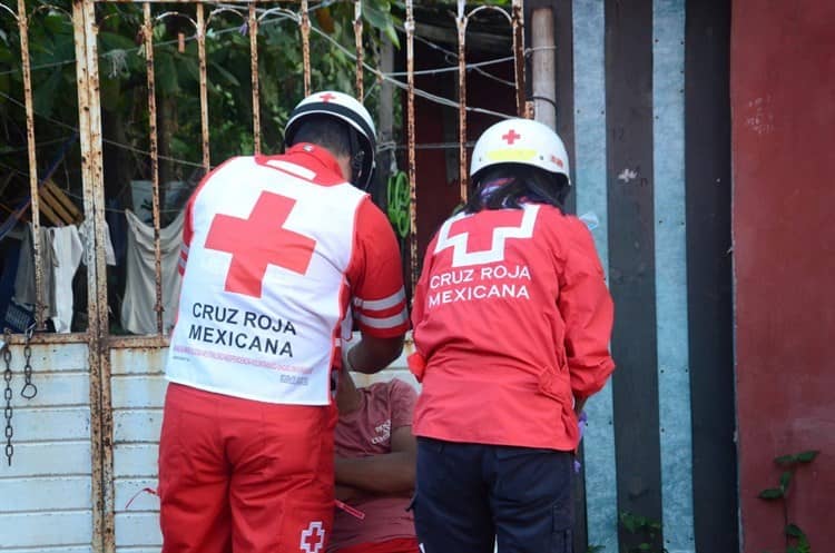 Se accidenta motociclista en la colonia Pocitos y Rivera; iba en estado inconveniente