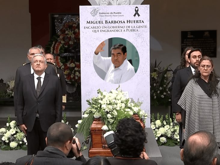 Era tan afín a nuestra causa: recuerda AMLO a Miguel Barbosa