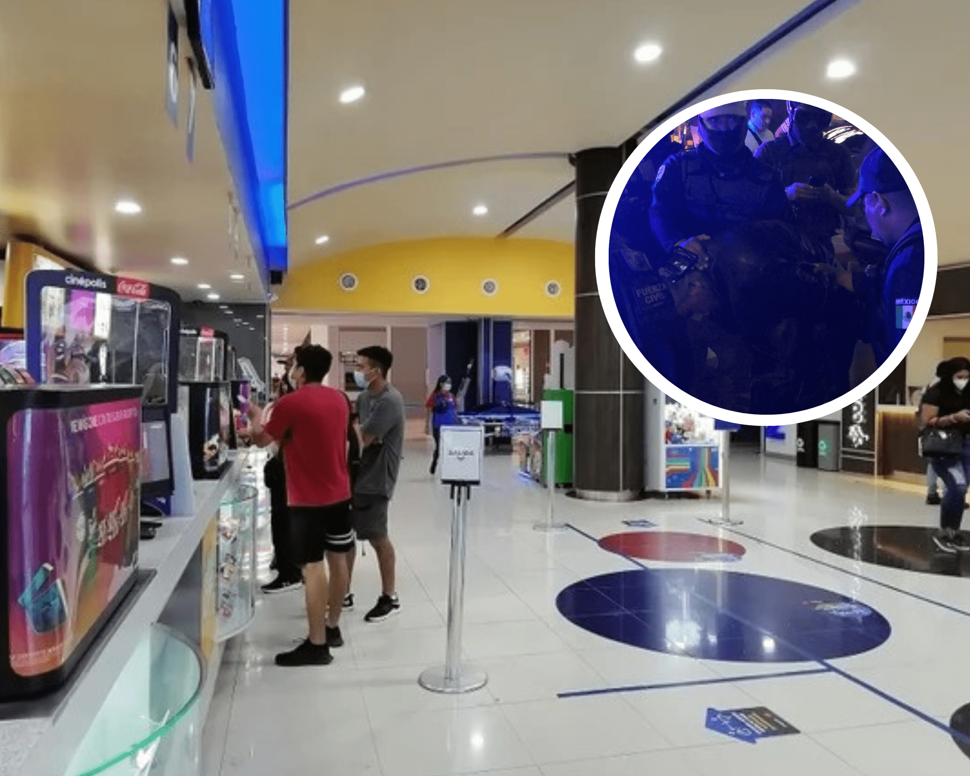 Por hombre armado desalojan Cinépolis en Plaza Américas de Boca del Río(+Video)