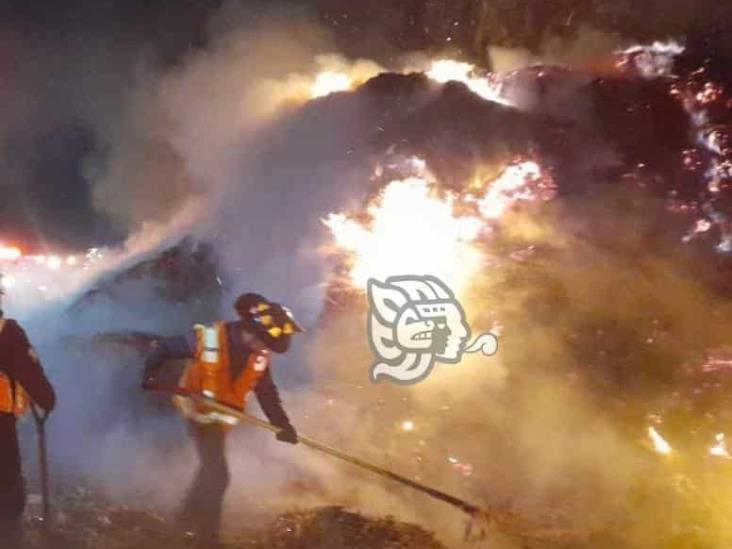 Se incendia tráiler sobre la autopista Orizaba-Córdoba (+Video)