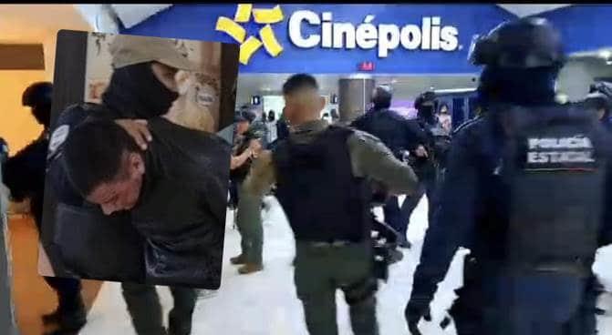 “¡Todos van a morir!”, gritó el detenido para después disparar en plena sala de cine