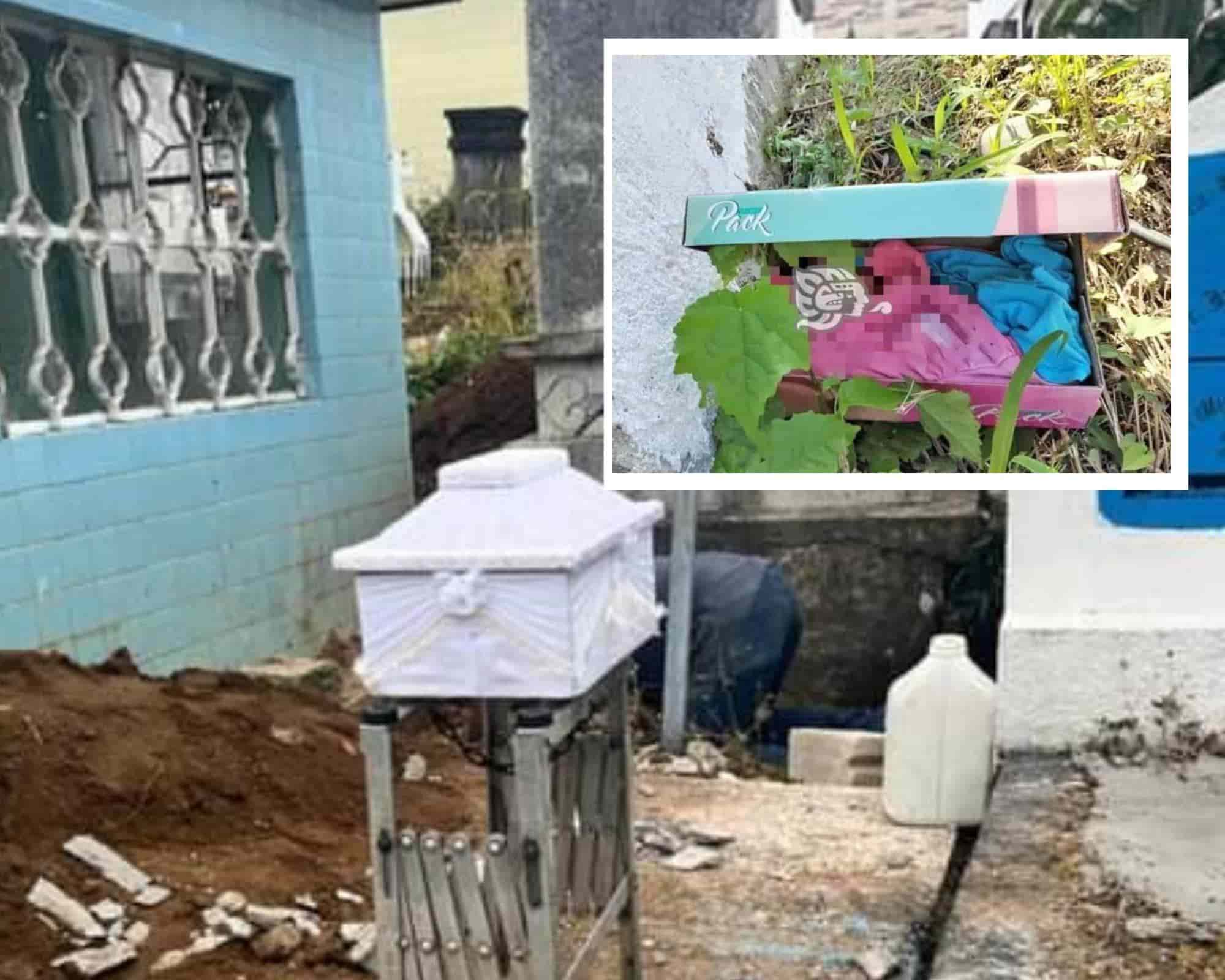 Dan el último adiós a Lupita, bebé abandonada en una caja de zapatos y que falleciera en Martínez de la Torre