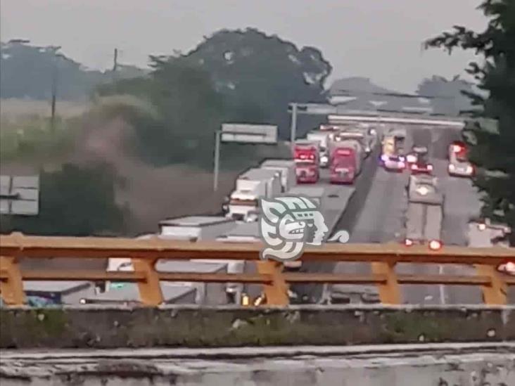 Choque de tráileres en la Córdoba-Veracruz deja una persona fallecida (+Video)