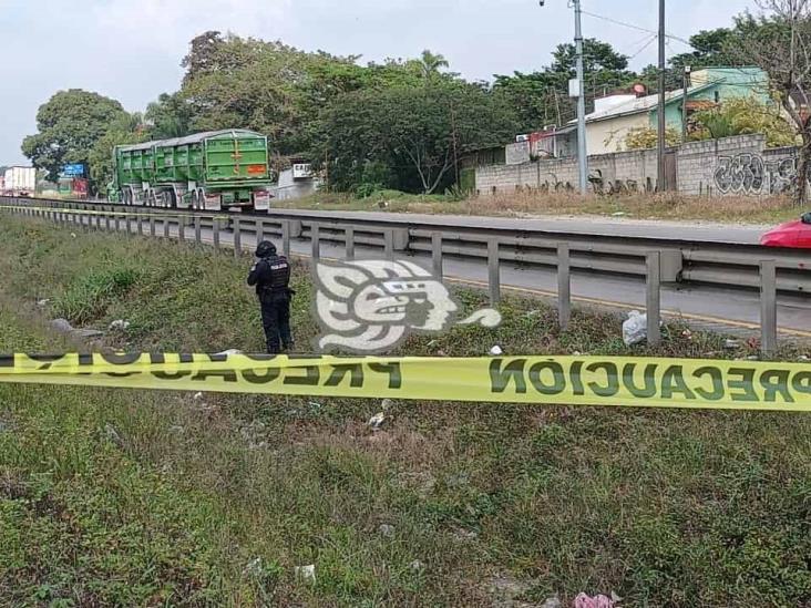 Muere hombre atropellado en la autopista Córdoba-Orizaba