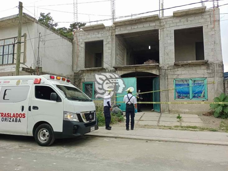 En Orizaba muere mujer al interior de domicilio en construcción