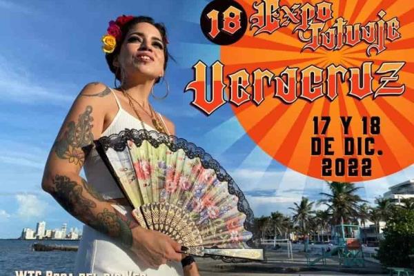 ¡Este fin de semana! Expo Tatuaje 2022 en Boca del Río