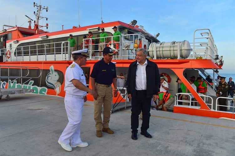 Inaugura AMLO Centro Turístico de las Islas Marías en Nayarit