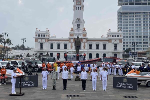 Arranca Operación Salvavidas Invierno 2022 en Veracruz (+Video)