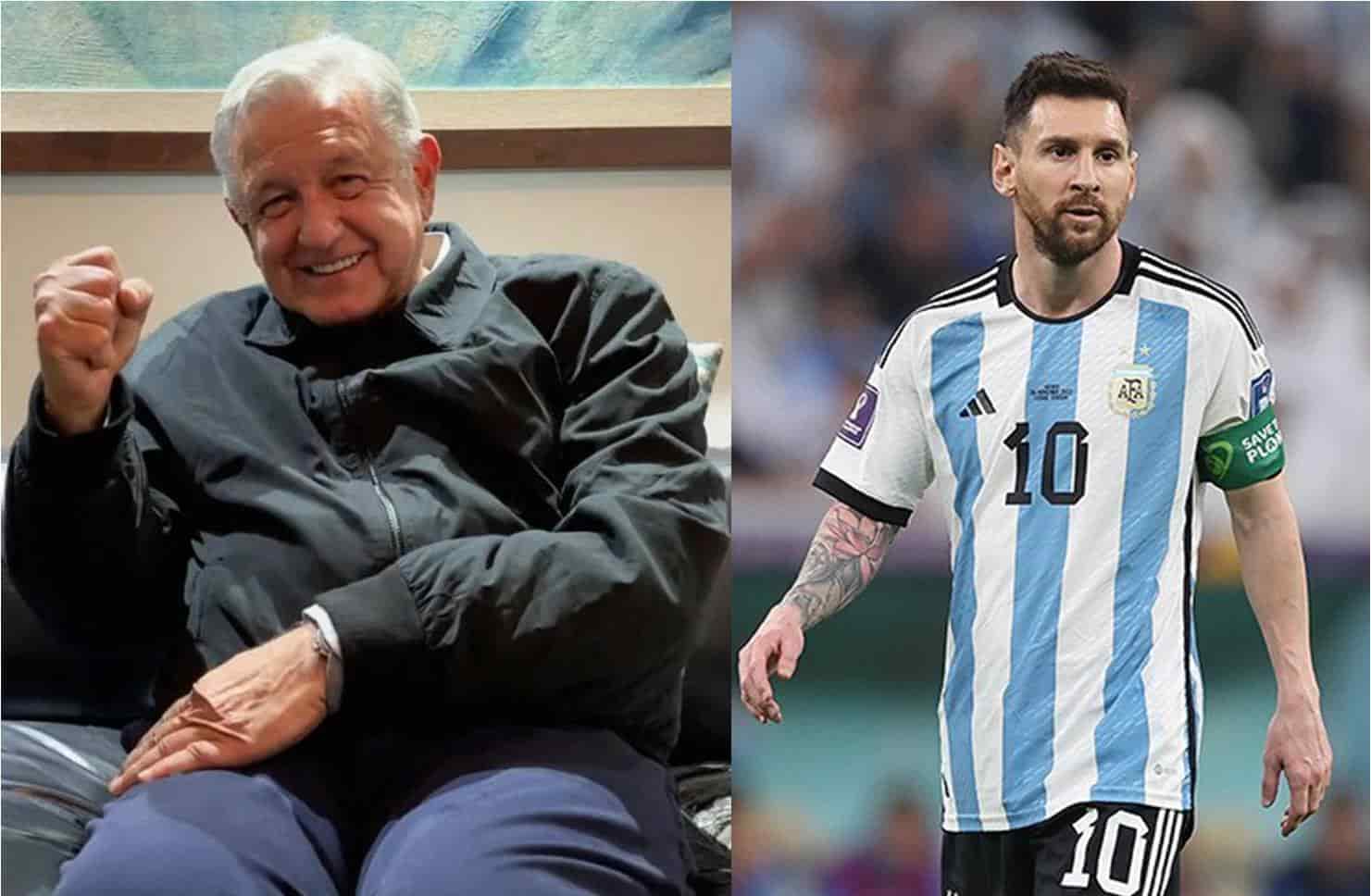 Yo voy con Argentina: AMLO apoya a los argentinos en la final de Qatar 2022 (+Video)