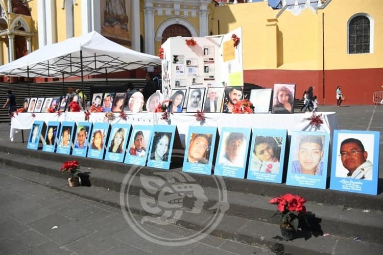 Otra Navidad sin ellos; en Xalapa, recuerdan a sus familiares desaparecidos (+Video)