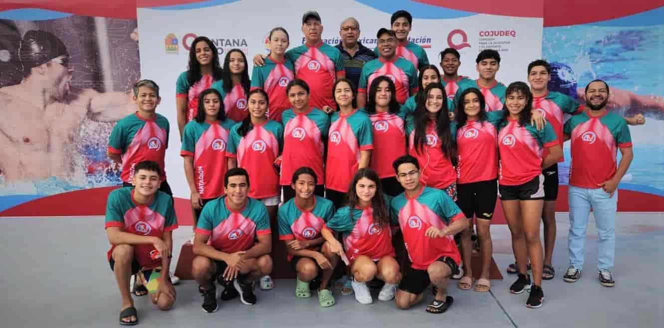 Brilla delegación veracruzana en Nacional de Natación