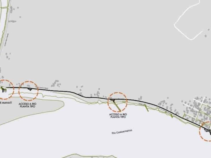 Destinarían 48 mdp para nuevo paseo rivereño en Minatitlán