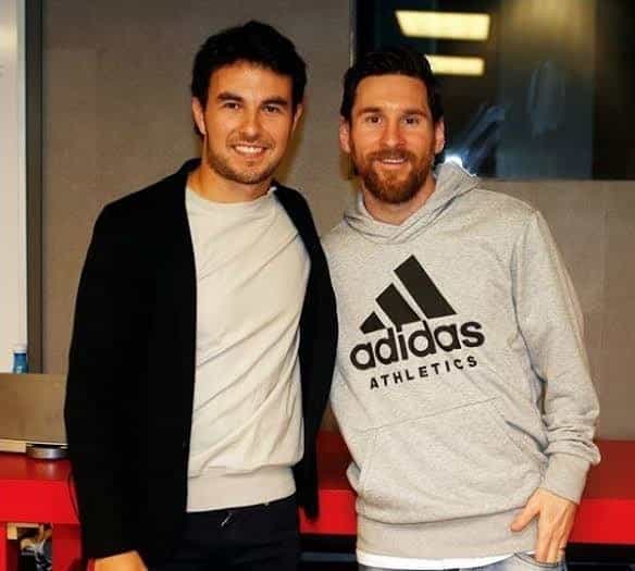 Así fue la felicitación de “Checo” Pérez a Messi tras ganar la Copa del Mundo 2022