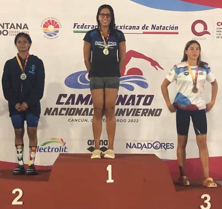 Brilla delegación veracruzana en Nacional de Natación