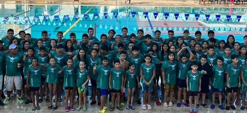 Tritones del Club Delfines de Simac regresan cargados de medallas