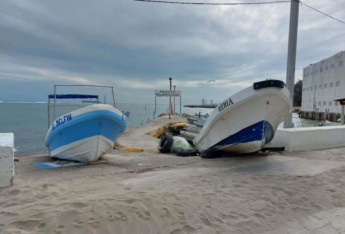 Pescadores de Veracruz prevén una mala Nochebuena ante la falta de ingresos