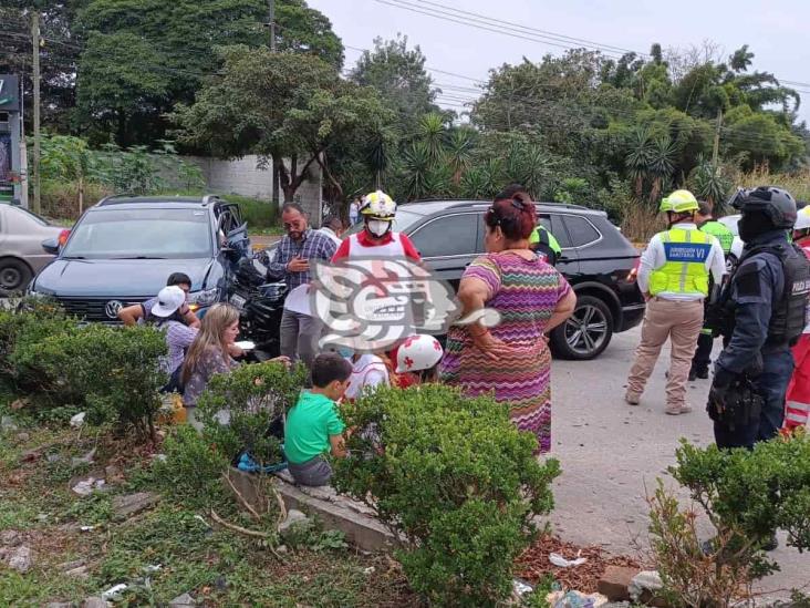 4 heridos, saldo de accidente en bulevar Tratados de Córdoba