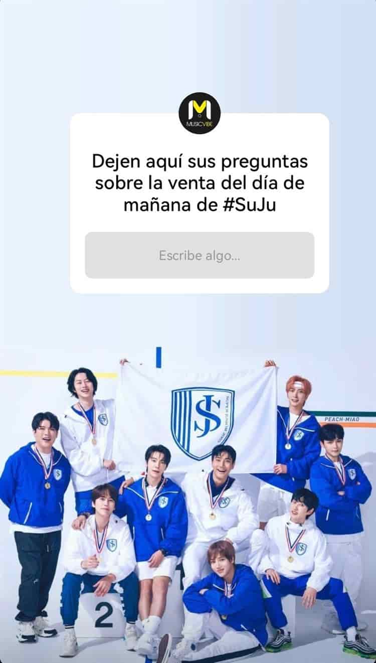 Music Vibe confirma precios para show de Super Junior en Velódromo Olímpico