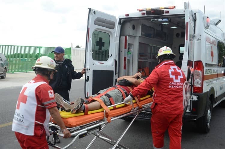 Peatón atropellado por coche de compañía de cable en Veracruz(+Video)