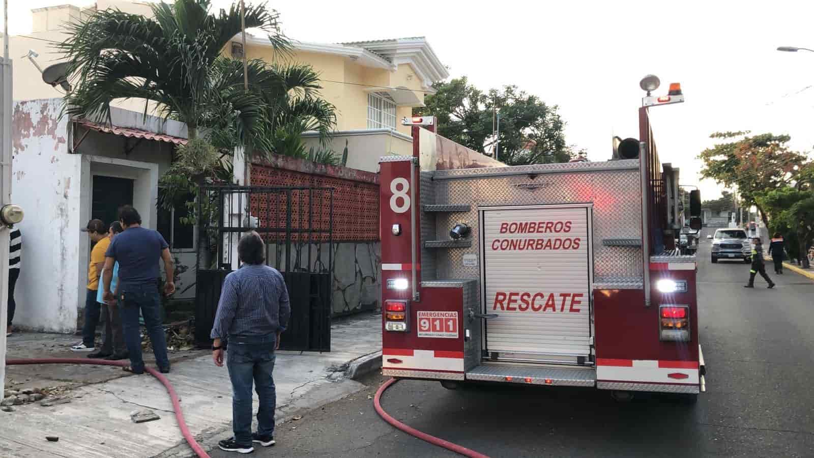 Se incendia vivienda en el fraccionamiento Hípico en Boca del Río(+Video)