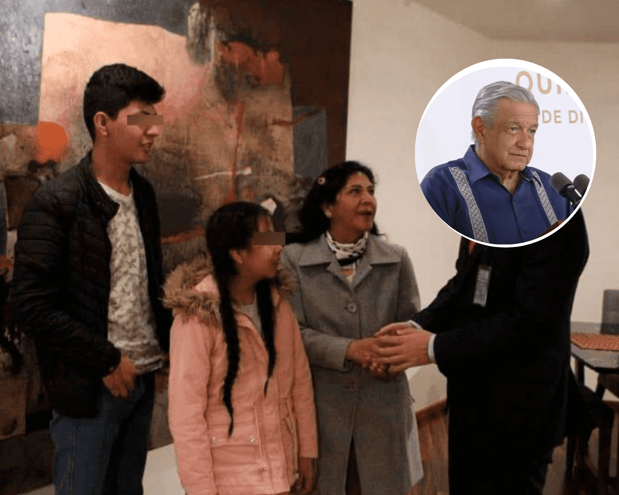 Vamos a cuidar y proteger a familia de Pedro Castillo, afirma AMLO