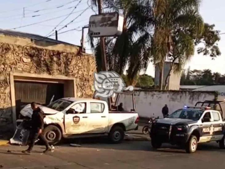 Tres lesionados en accidente sobre bulevar Córdoba-Fortín