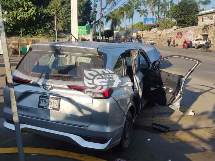 Tres lesionados en accidente sobre bulevar Córdoba-Fortín