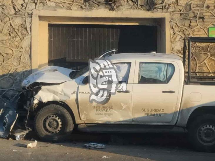 Tres lesionados en accidente sobre bulevar Córdoba-Fortín