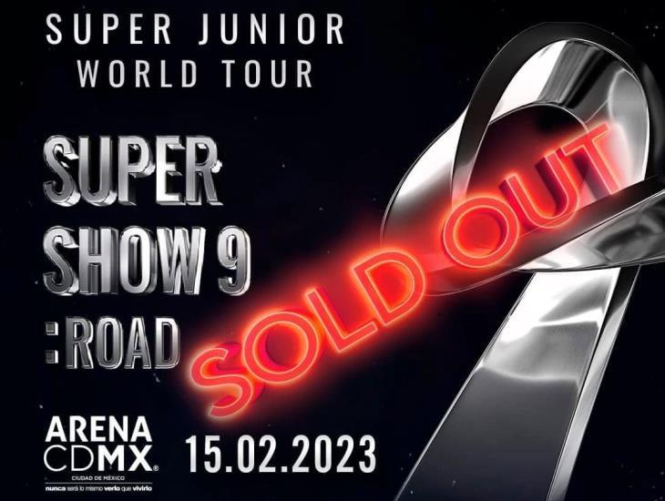 ¡Sold out! Arena CDMX confirma lleno total para show de Super Junior