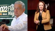 AMLO, a favor de la ministra Esquivel; descalifica a Sheridan