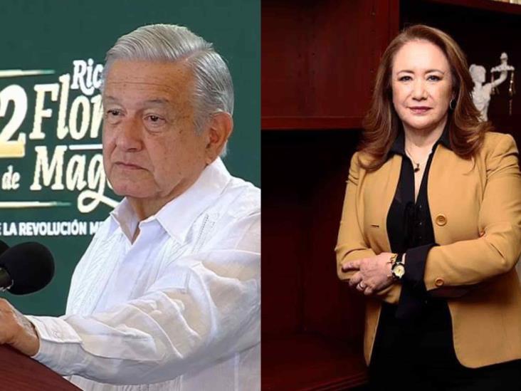 AMLO, a favor de la ministra Esquivel; descalifica a Sheridan