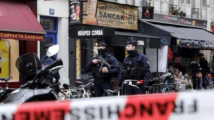 Tiroteo en calles de París deja tres muertos y varios heridos