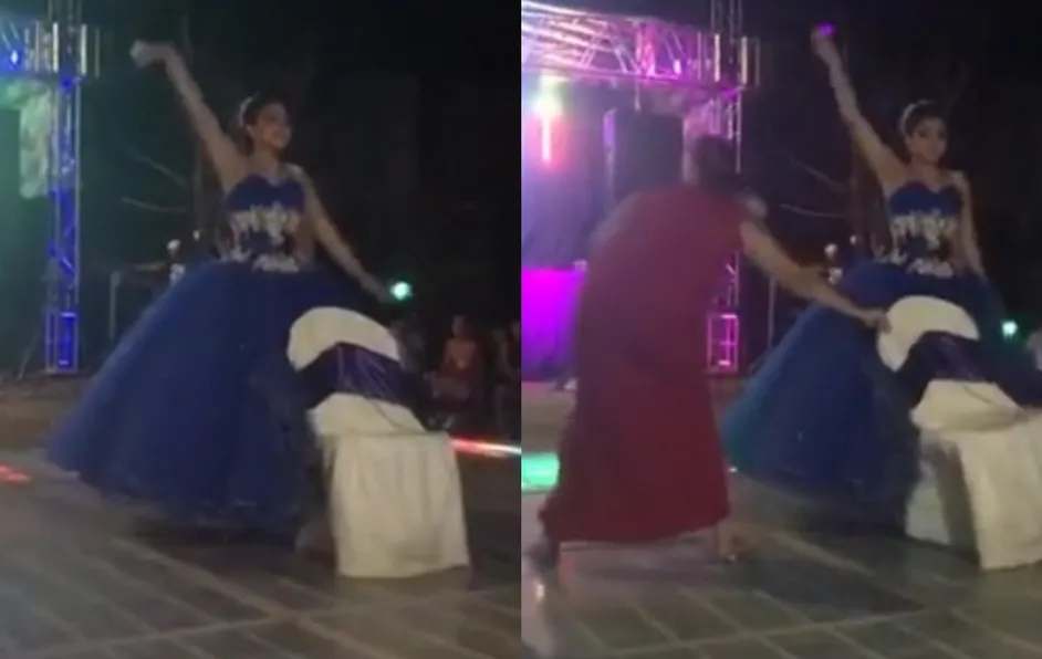 Invitada arruina baile de quinceañera por no ‘metiche’