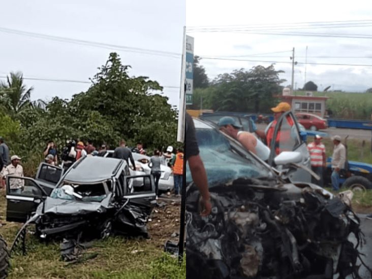 Ya son 9 los lesionados en accidente en La Tinaja-Ciudad Alemán; hay un fallecido