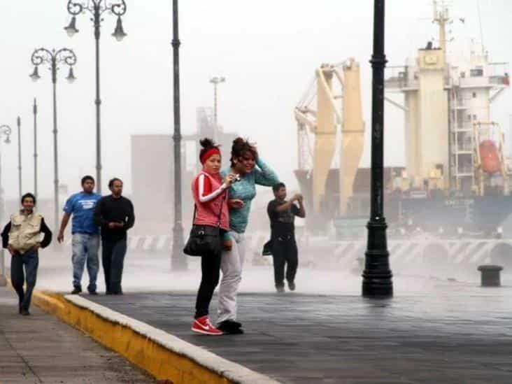 Alertan por ingreso de Frente Frío 21 esta noche en Veracruz; norte tendrá rachas de 60 km/hr