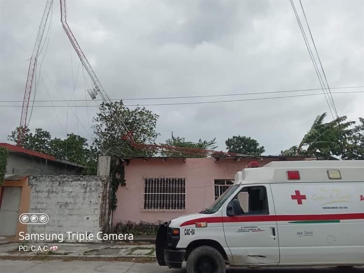 Frente frío 19 deja afectaciones en Cosamaloapan y Carlos A. Carrillo